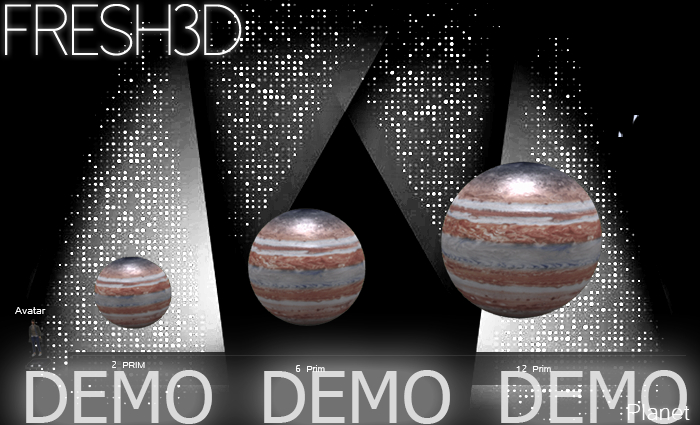 Fresh3D Planet Jupiter DEMO
