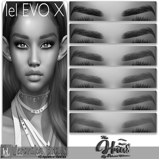 .:the-HAUS:. Veronika HD Eyebrows (LeL + LeL Evo X) DEMO
