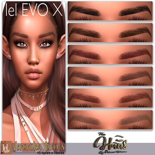 .:the-HAUS:. Veronika HD Eyebrows (LeL + LeL Evo X)