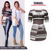 TETRA - Lumine - Knit Cardigan (Pattern #1)