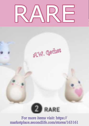 SEmotion Libellune Bunny Eggs Animesh #2 RARE