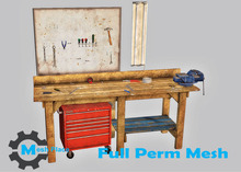 Mesh Place - Old Workbench - Full Perm Mesh