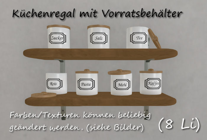 Kuechenregal 8 LI