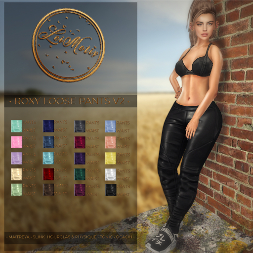 ~[LeiMotiv] Roxy Loose pants -  //ADD ME