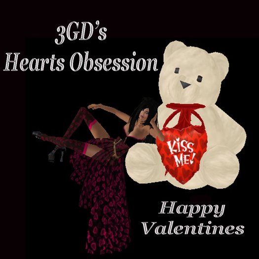 3GD's Hearts Obsession Valentine Promo