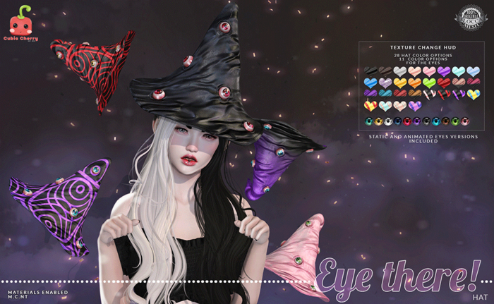 [Cubic Cherry] {Eye there!} hat (BOX)