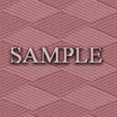 Zoy Texture [ DIAMOND KNIT 19 ] Seamless - Deep Peach