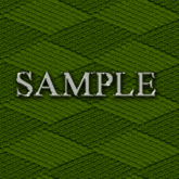 Zoy Texture [ DIAMOND KNIT 19 ] Seamless - Light Green