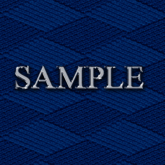 Zoy Texture [ DIAMOND KNIT 19 ] Seamless - Navy