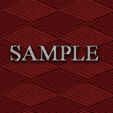Zoy Texture [ DIAMOND KNIT 19 ] Seamless - Red