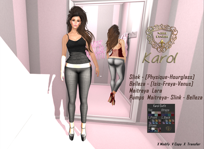 Nala Design - Karol Outfit -  Slink All - Belleza All - Mitreya