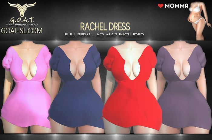 G.O.A.T. LOVE MOMMA RACHEL DRESS FULL PERM DEMO