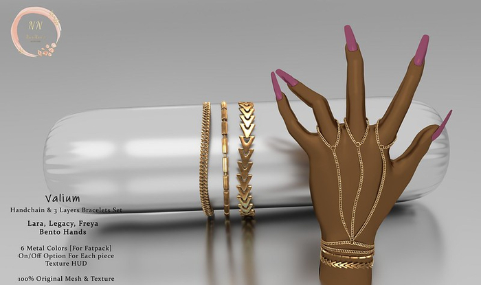 NaaNaa's Valium Set Gold [Wear Me]