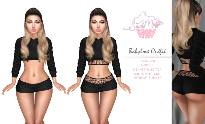 ::SMC:: Babylove Outfit Black