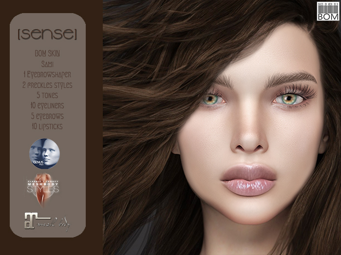 [SNS.BOU] Nicole SKIN BOM Tone 01 (ADD)