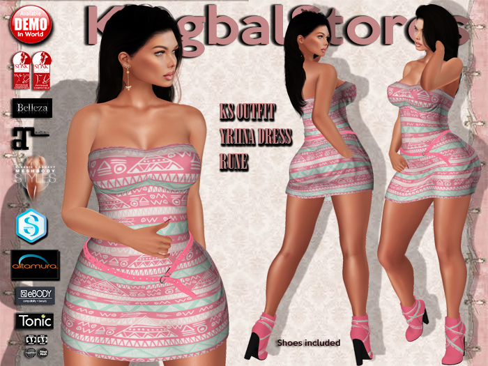 KS OUTFIT YRIINA DRESS RUNE