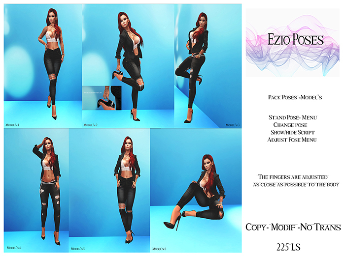 -Ezio Pose- Pack Model's