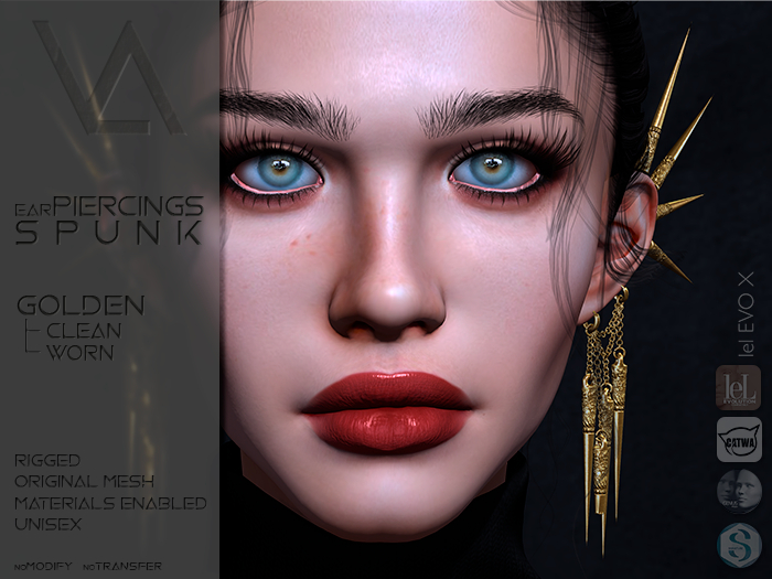 VAlorem . earPiercings Spunk . golden
