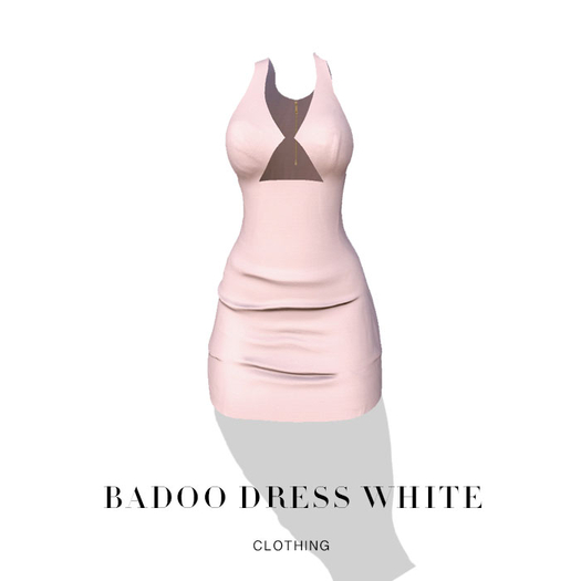 MULLOY - Badoo Dress White