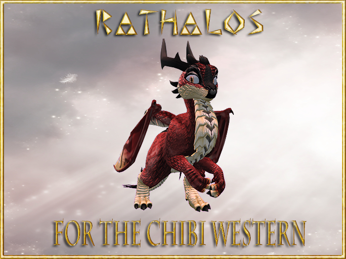 Rathalos Inspired Texture Mod for Chibi Western