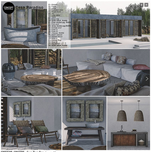 CONCEPT} *02. CASA PARADISO. Fruits