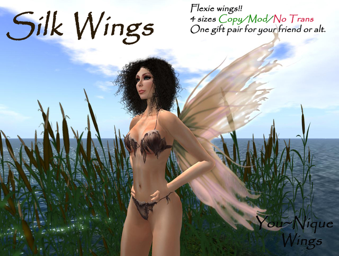 You~Nique silk wings