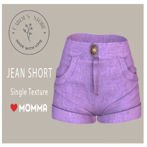 Short Jean Lilac 
