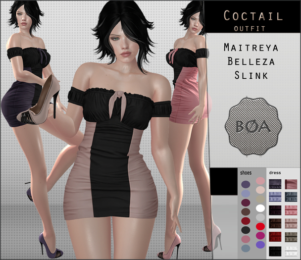 BoA DeSiGN Coctail Outfit HUD driven