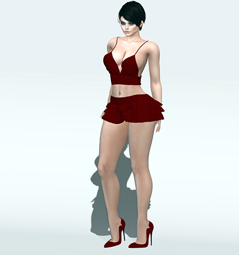 AXE-set red passion -MAITREYA-BELLEZZA FREYA