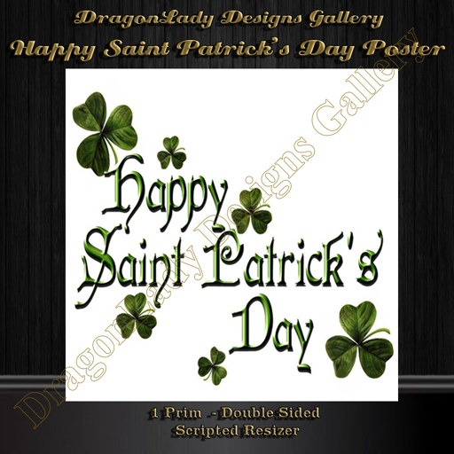 Happy Saint Patrick's Day Poster