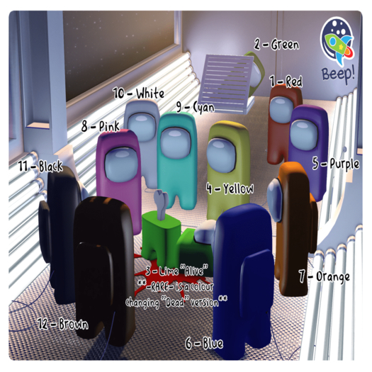 [Beep!] Sus Lamp "Alive" Common #2 {Rez Me}