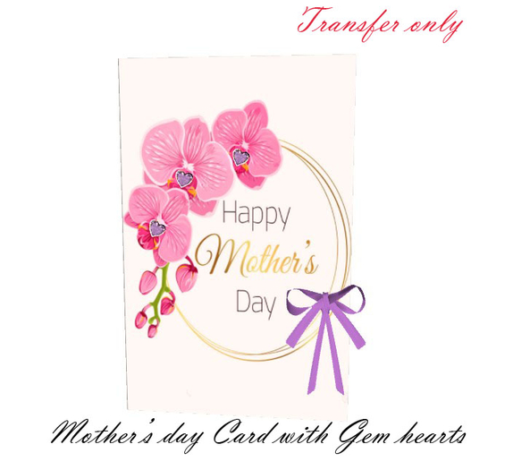 Mother's day card - Orchard & Gems