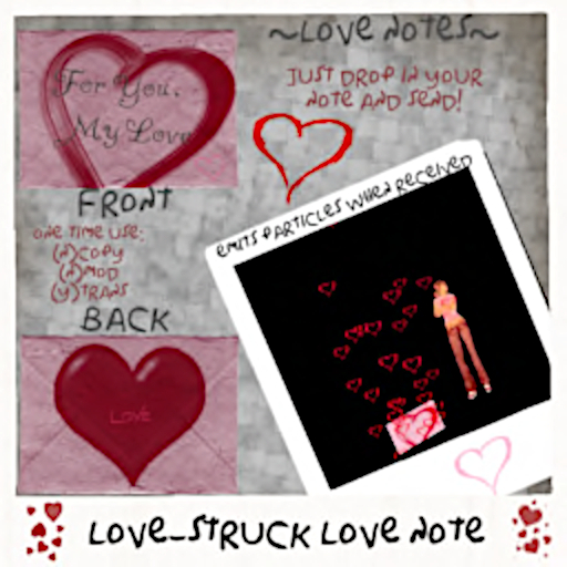 Love Struck Love Note