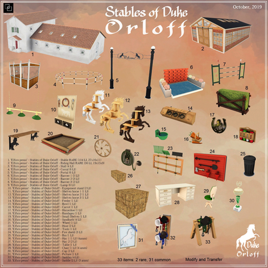 2. E.p. - Stables of Duke Orloff - Riding Hall BOX RARE