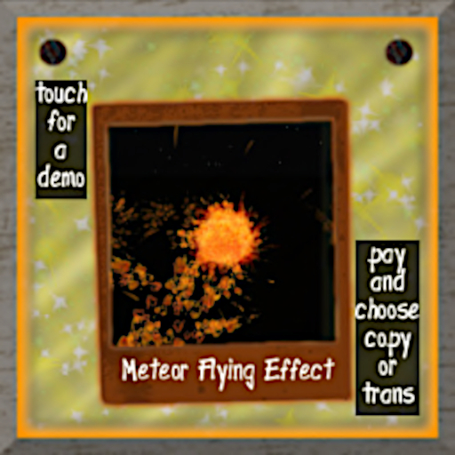 Meteor Flying Effect
