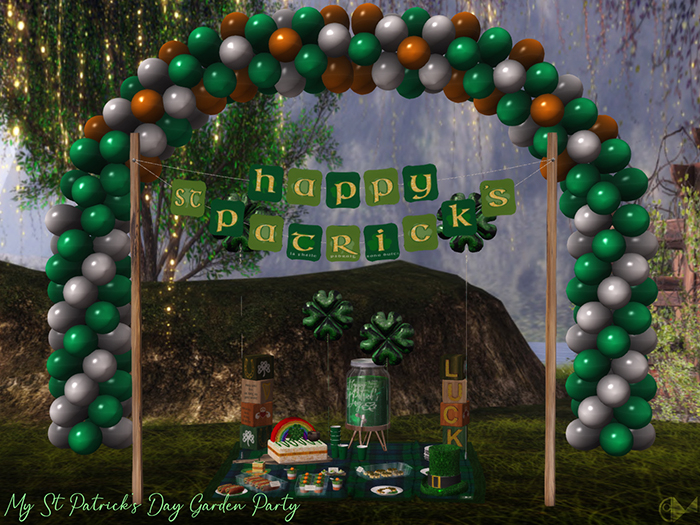 ODd My St Patrick's Day Garden Party Complete Set