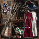 15. toksik - Forage Earrings (Onyx) COMMON