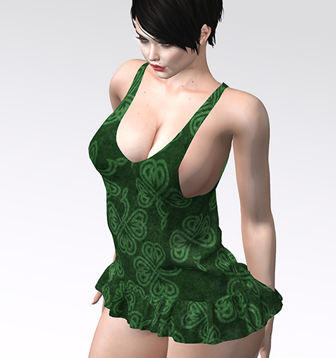 AXE-DRESS- St. Patrick's Day-MAITREYA-BELLEZZA FREYA-LEGACY /02