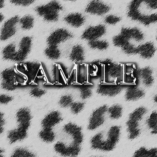 Zoy Texture [ Leopard Skin ] Seamless - Light Gray