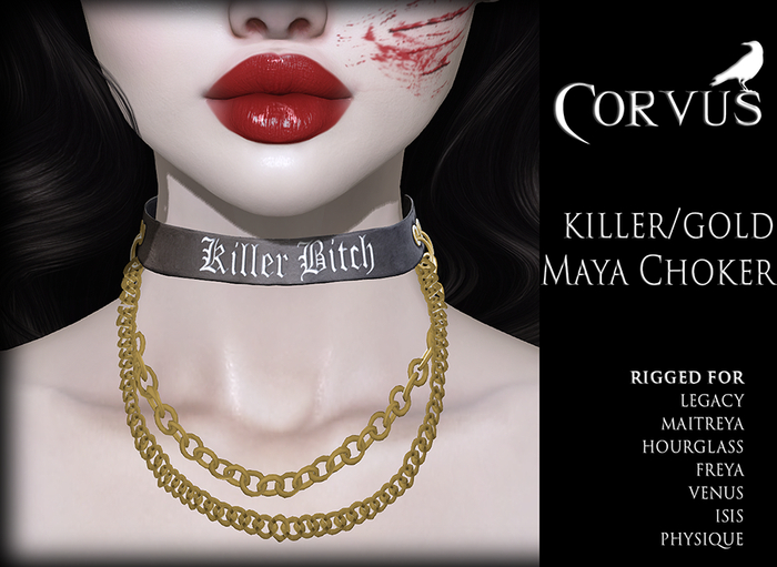 Corvus : DEMO Maya Rigged Choker