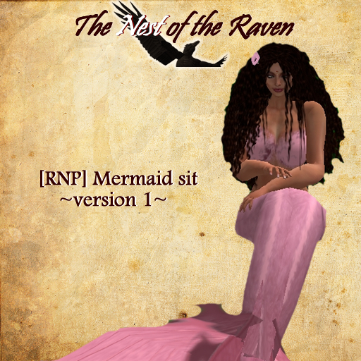 [RNP] OUTLET - Mermaid sit version1 - Full Perm Animation 