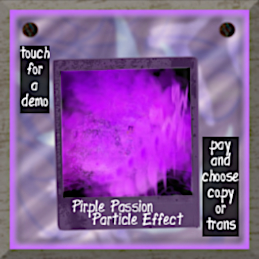 Pirple Passion Particle Effect