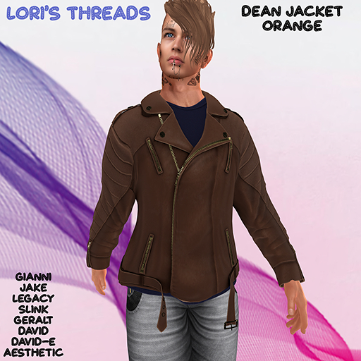[L.T] Dean Jacket - Orange (ADD ME)