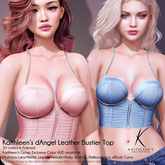 Kaithleen's dAngel Leather Bustier Top - Fatpack