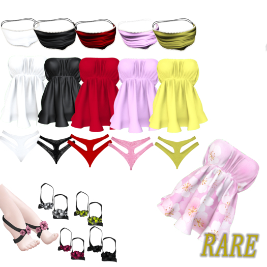 -Paradiso- Early Spring gacha Garter Red BOX