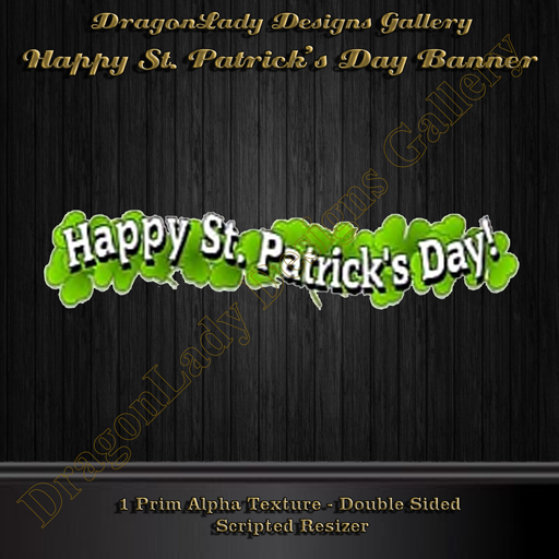 Happy St. Patrick's Day! Banner