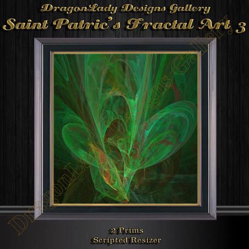 Saint Patrick's Fractal Art 3