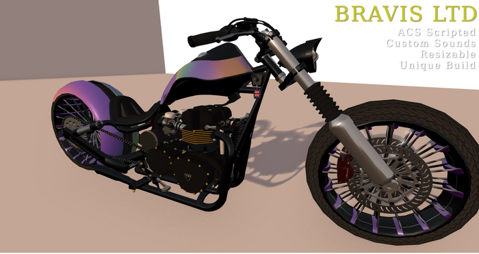 Bravis LTD Bonneville Chopper Cus Custom Pearlescent Crate