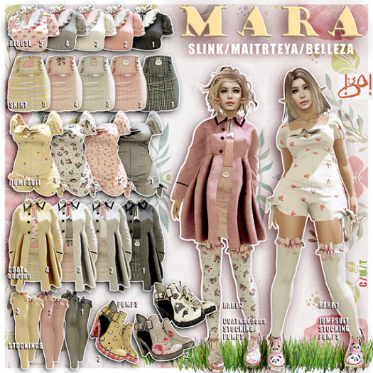 !gO! Mara Gacha Pink Stockings - 2