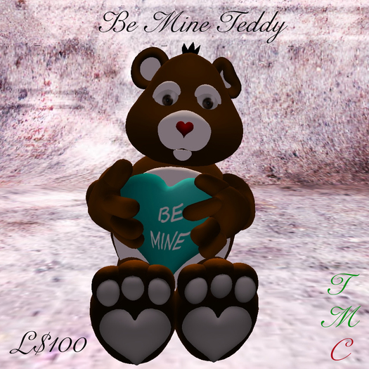 Be Mine Teddy Boxed